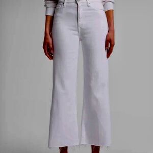 7 For All Mankind white denim